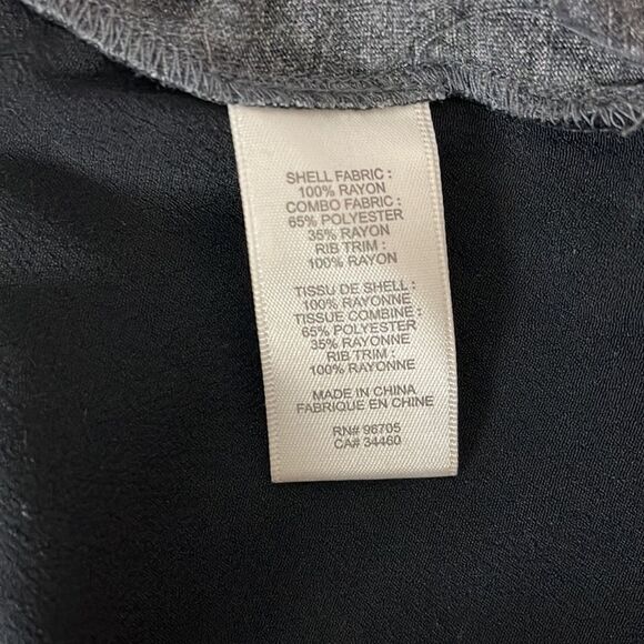 Rebecca Taylor Mixed Media Raglan Long Sleeve 0 - Picture 6 of 7